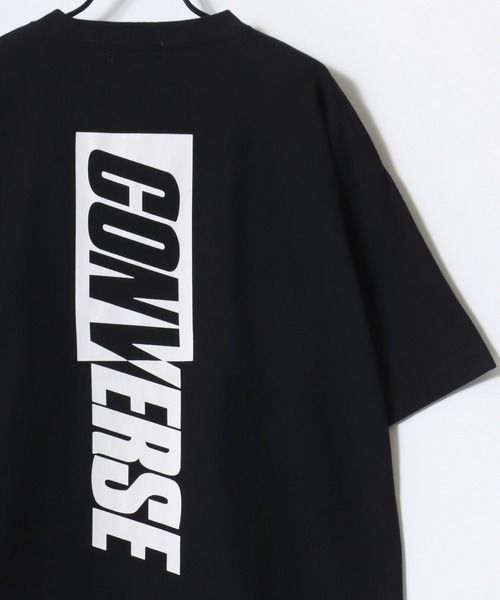 Lazar(ラザル)の「CONVERSE/コンバース COOLMAX/吸水速乾 バックプリント ロゴ ワンポイント 半袖Tシャツ/レディース メンズ(Tシャツ/カットソー・レディース・オートミール/ベージュ/ホワイト/ホワイト系その他/ピンク/ブルーグリーン/ブラック/ブルー・M/L/LL)」の18枚目の写真