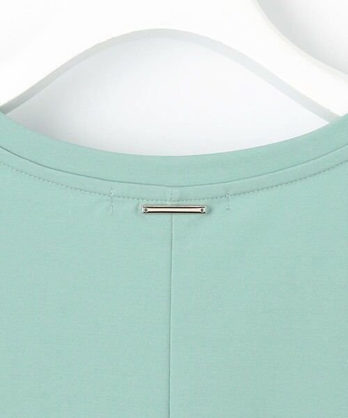 自由区(ジユウク)の「ハイカウントクロップド丈 Tシャツ(Tシャツ/カットソー・レディース・アイボリー系/ライトグリーン系/ブラック系・44/46)」の17枚目の写真
