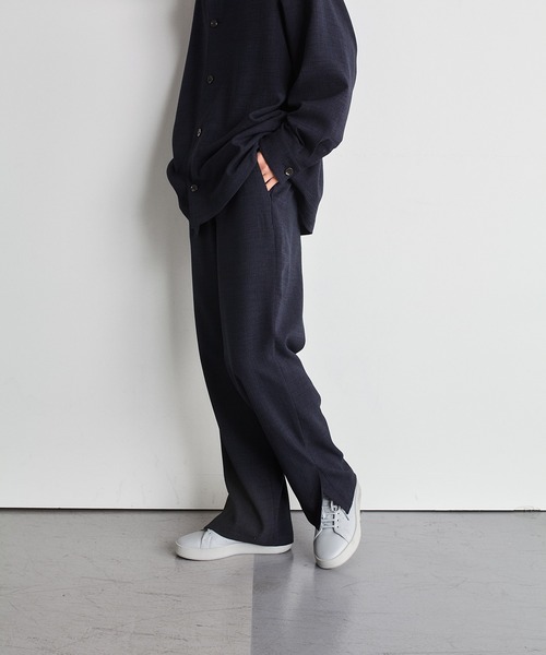 SHIPS.me（シップスミー）の「【ZOZO限定】SHIPS.me: サイドスリットイージーパンツ（その他パンツ・メンズ・キャメル/ネイビー/ダークグレー・XL-Regular/XL-Short/L-Regular/L-Short/M-Regular/M-Short/S-Regular/S-Short/XS-Regular/XS-Short）」の5枚目の写真