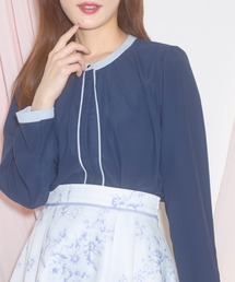 tocco closet（トッコ　クローゼット）の「【ZOZO限定】アソートパターンスタンドカラーブラウス（シャツ/ブラウス）」