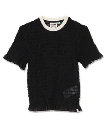 Guess | GUESS Originals Smocked Mesh Tee 半袖Tシャツ(Tシャツ/カットソー)