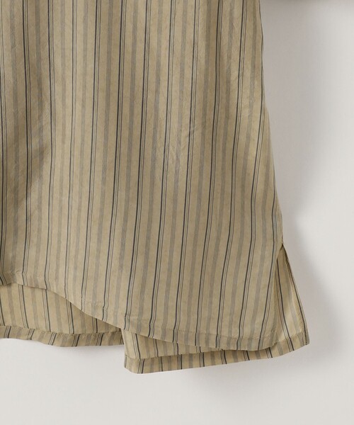 Steven Alan(スティーブンアラン)の「<KAPTAIN SUNSHINE> OPEN COLLAR SHIRT/シャツ(シャツ/ブラウス・メンズ・ダークグレー/ベージュ・38/40)」の6枚目の写真