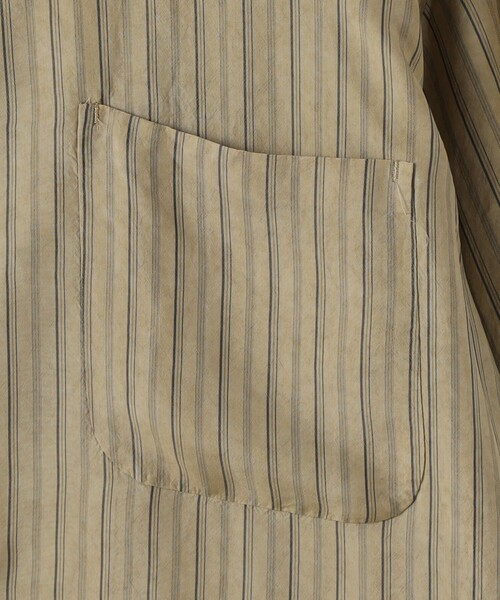 KAPTAIN SUNSHINE＞ OPEN COLLAR SHIRT/シャツ（シャツ/ブラウス