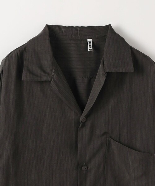 ＜Cale × Steven Alan＞ SHP SUED OPN/シャツ KAPTAIN SUNSHINE＞ OPEN COLLAR SHIRT/シャツ（シャツ/ブラウス
