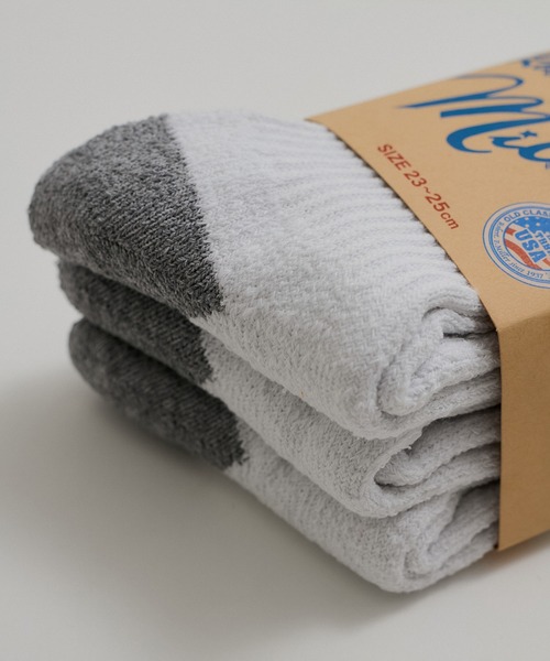 Miller/ミラー】3P LINE SOCKS（ソックス/靴下）｜MILLER（ミラー）の