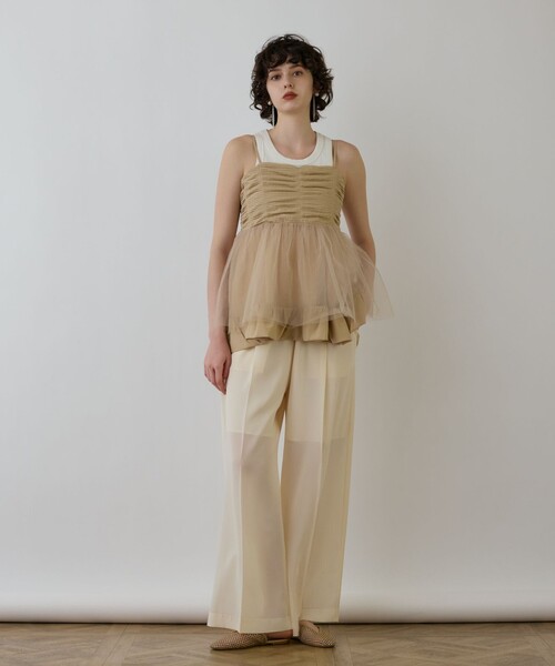 Diagram タフタチュールキャミ Diagram タフタチュールキャミ レディース : ZOZOTOWN Yahoo!店