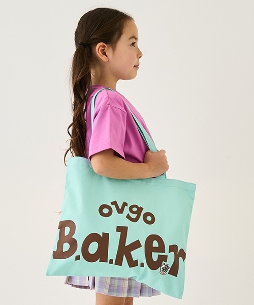 minimal（ミニマル）の「【ovgo B.a.k.e.r】トートバッグ（トートバッグ・キッズ・オレンジ/ベージュ/ミント/ホワイト系/ライラック・F）」の3枚目の写真