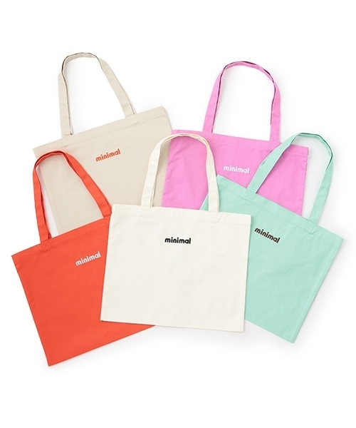 minimal（ミニマル）の「【ovgo B.a.k.e.r】トートバッグ（トートバッグ・キッズ・オレンジ/ベージュ/ミント/ホワイト系/ライラック・F）」の13枚目の写真