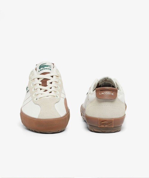 LACOSTE（ラコステ）の「レディース BACKSLAM 125 2 CFA（スニーカー・レディース・ピンク/オフホワイト・24.0cm/24.5cm/23.5cm/23.0cm/22.5cm）」の6枚目の写真