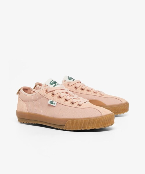 LACOSTE（ラコステ）の「レディース BACKSLAM 125 2 CFA（スニーカー・レディース・ピンク/オフホワイト・24.0cm/24.5cm/23.5cm/23.0cm/22.5cm）」の10枚目の写真