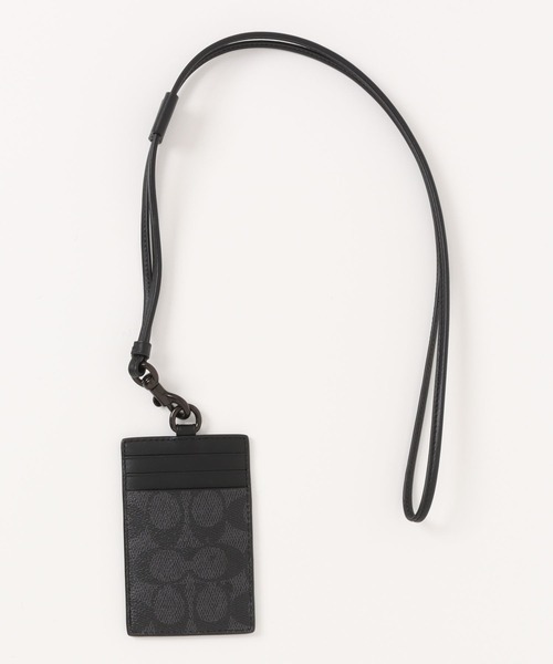 送料関税込 即発 COACH ID ランヤード シグネチャー キャンバス 公式】コーチアウトレット | ID ランヤード・シグネチャー