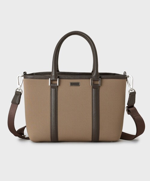 TAKEO KIKUCHI（タケオキクチ）の「スポンディッシュ ミニトート（トートバッグ・メンズ・ブラック/ブラウン系その他/ライトブルー・00）」の3枚目の写真