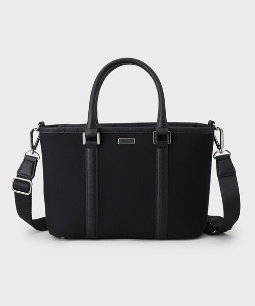 TAKEO KIKUCHI（タケオキクチ）の「スポンディッシュ ミニトート（トートバッグ・メンズ・ブラック/ブラウン系その他/ライトブルー・00）」の2枚目の写真