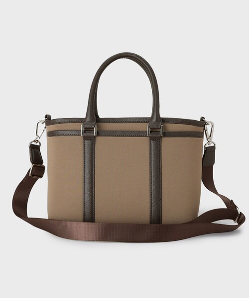 TAKEO KIKUCHI（タケオキクチ）の「スポンディッシュ ミニトート（トートバッグ・メンズ・ブラック/ブラウン系その他/ライトブルー・00）」の5枚目の写真