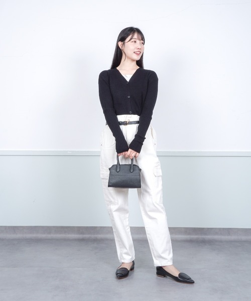 CHRISTIAN VILLA(クリスチャンヴィラ)の「【CHRISTIAN VILLA/クリスチャンヴィラ】ショルダーバッグ ハンドバッグ(ショルダーバッグ・レディース・ブラック/ベージュ系その他・FREE)」の12枚目の写真