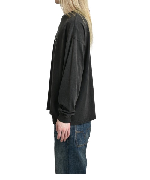 ALICE HOLLYWOOD（アリスハリウッド）の「ALICIDE METAL LS T-SHIRT（Tシャツ/カットソー・メンズ・ブラック×ホワイト・X-LARGE/LARGE/MEDIUM/SMALL）」の3枚目の写真