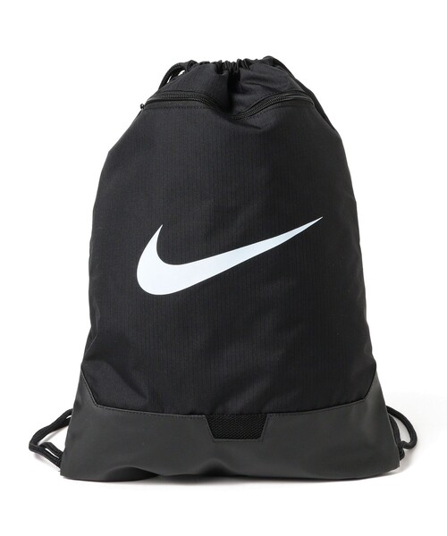 NIKE(ナイキ)の「ナイキ / ブラジリア 9.5 トレーニングジムサック (18L)(バックパック/リュック・メンズ・ブラック・ONE SIZE)」の1枚目の写真