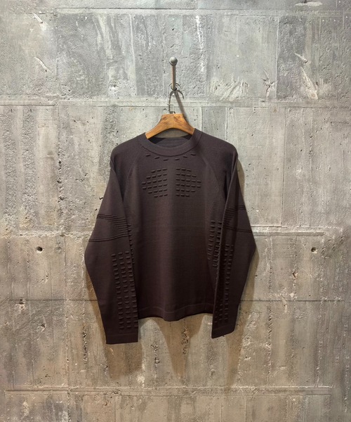 トップス JIAN YE 25SS DOTT KNIT DOTT KNIT -AQUA- | IN ONLINE STORE
