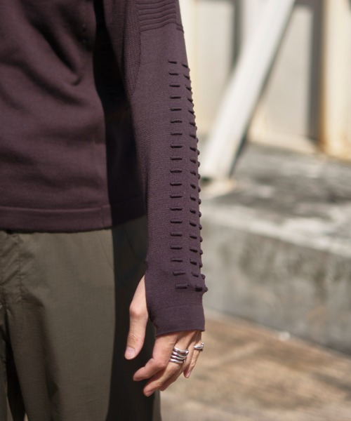 トップス JIAN YE 25SS DOTT KNIT DOTT KNIT（ニット/セーター）｜JIAN YE（ジェンイェ）のファッション