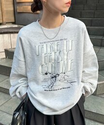 DISCOAT（ディスコート）の「【WEB限定】ボーリングロゴビッグスウェット《ユニセックス》（スウェット）」