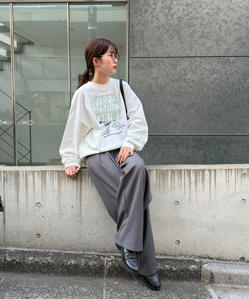 セール】【WEB限定】ボーリングロゴビッグスウェット《ユニセックス