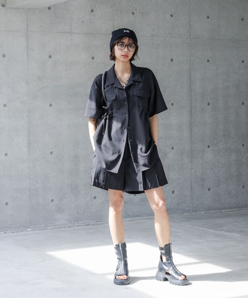 セール】ウエストドロストカイキンシャツ（Tシャツ/カットソー