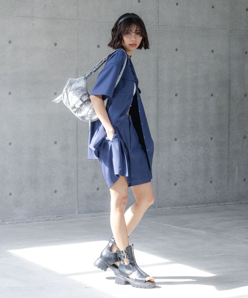 セール】ウエストドロストカイキンシャツ（Tシャツ/カットソー