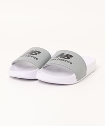NEW BALANCE | NEW BALANCE ニューバランス SUF050F2(D) 050 スライドサンダル SUF050F2 WHITE/GRAY(F2)(サンダル)