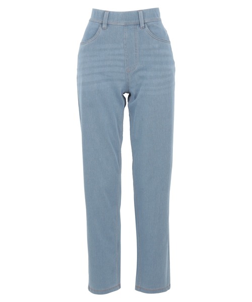 KOBE LETTUCE（コウベレタス）の「選べるサイズ デニムレギンス（レギンス/スパッツ・レディース・ライトブルー/ブルー・L/M/XL/PL/PM）」の14枚目の写真