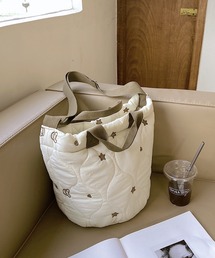 Mignonjour/刺繍キルティング2wayバッグ M2730