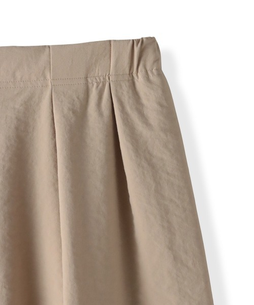 la.f…（ラエフ）の「【biyori】"楽ちんキレイ"リネン風ワイドパンツ≪洗濯機で洗える≫（その他パンツ・レディース・ベージュ/ブラック・9号）」の16枚目の写真