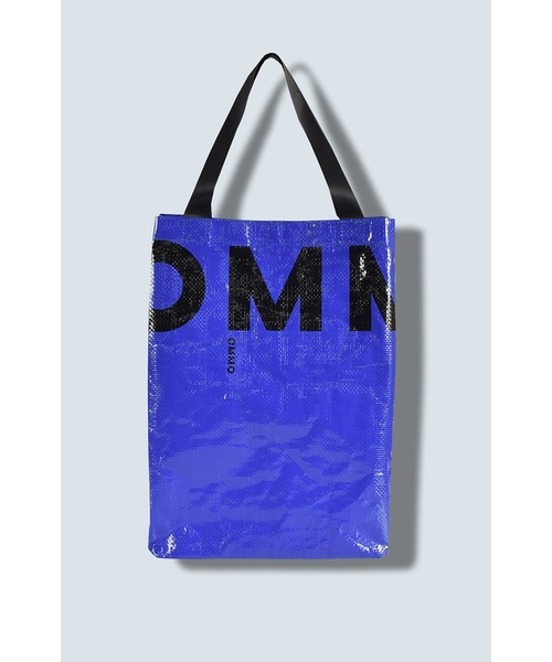 OMMO（オーエムエムオー）の「SHOPPING BAG M（トートバッグ・レディース・レッド/ブルー・FREE）」の10枚目の写真