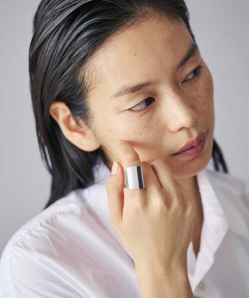 Jouete（ジュエッテ）の「[コネクト] リング プレート（リング・レディース・シルバー・#17/#13/#9）」の4枚目の写真