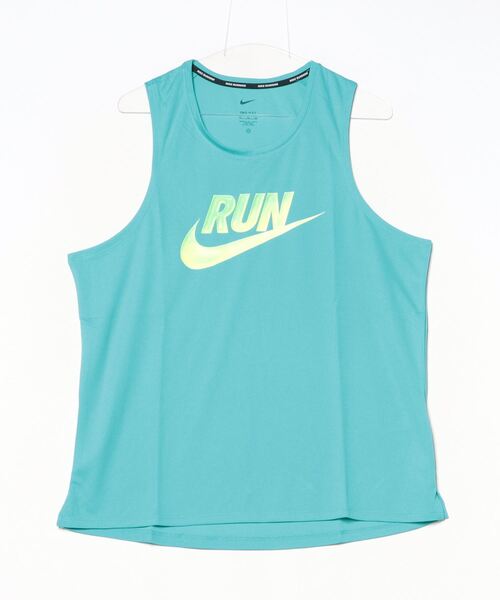 NIKE(ナイキ)の「ナイキ NIKE ナイキ DF ラン エナジー MILER タンク(タンクトップ・メンズ・イエロー/エメラルド/ブラック・S/M/L/LL)」の3枚目の写真