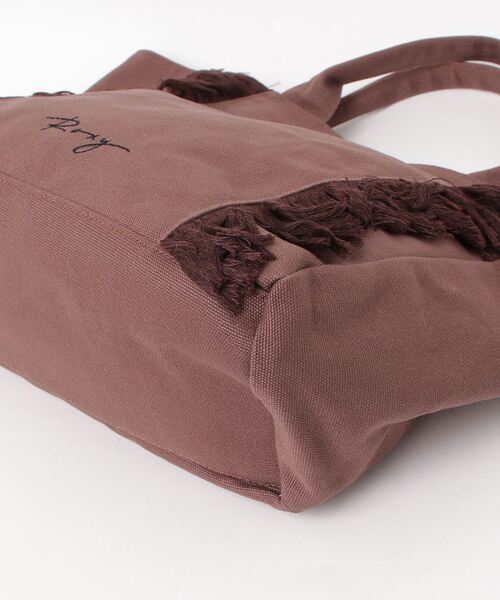 ROXY（ロキシー）の「ロキシー ROXY CHARMING TOTE（トートバッグ・レディース・オフホワイト/ブラウン・ONE SIZE）」の4枚目の写真