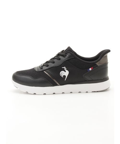 le coq sportif(ルコックスポルティフ)の「【le coq sportif】LA SEINE SI LM(スニーカー・レディース・ブラック・23.5cm/24cm/24.5cm/23cm/25cm)」の4枚目の写真