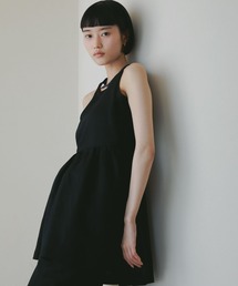 シャツ/ブラウス ジレ ベスト チュニック」に該当するトップス（袖なし