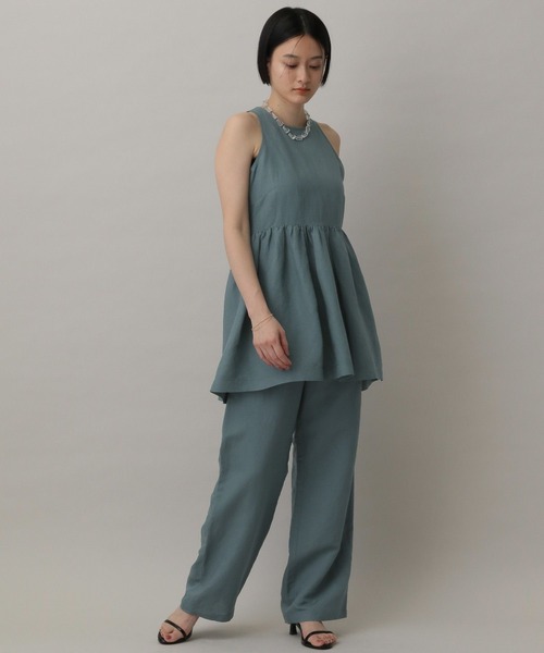 【美品】pallas palace　リネン　ノースリーブシャツ　チュニック 楽天市場】チュニック ノースリーブ シャツ ブラウス ロング