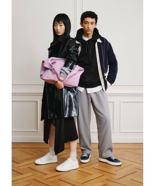 ECCO（エコー）の「ECCO Street Ace 本革 メンズ スニーカー（スニーカー・メンズ・ブルー・44/41/42/43/40）」の2枚目の写真