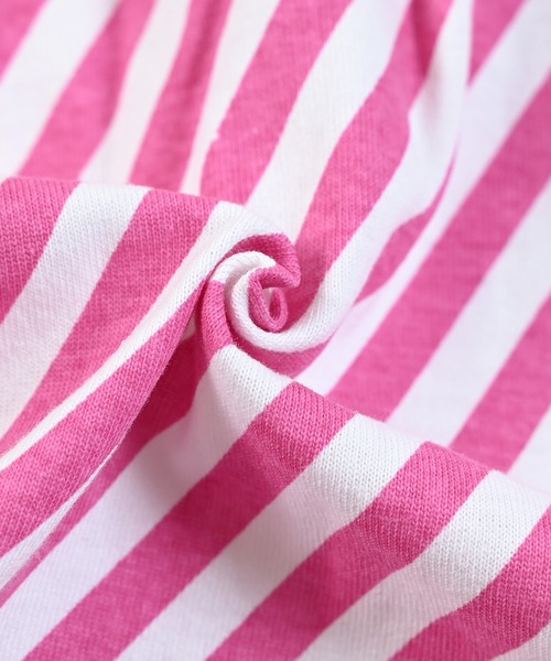 LSP WOW(エルエスピーワオ)の「【LSP WOW!】総柄カットソーワンピース(ワンピース・キッズ・オフホワイト/ピンク/グリーン/ベージュ/ライトブルー・90/100/110/120/80/130)」の21枚目の写真