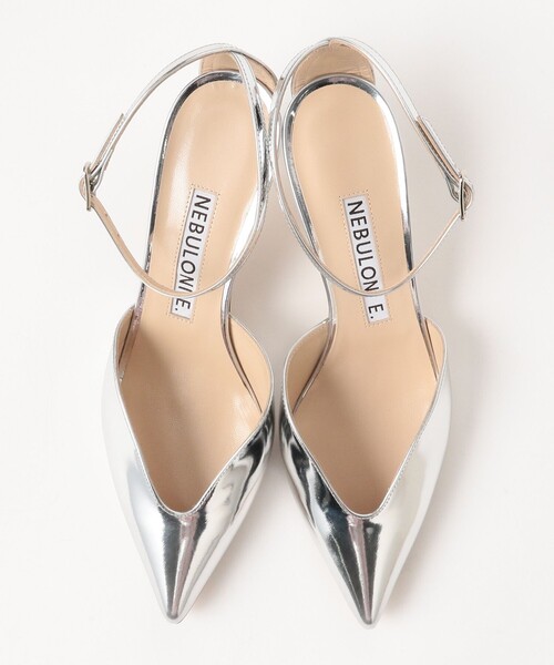 NEBULONI E（ネブローニ）の「【1/1値下げ】NEBULONI E. / アンクルストラップ シルバー サンダル（サンダル・レディース・シルバー・35/36/37/38）」の5枚目の写真