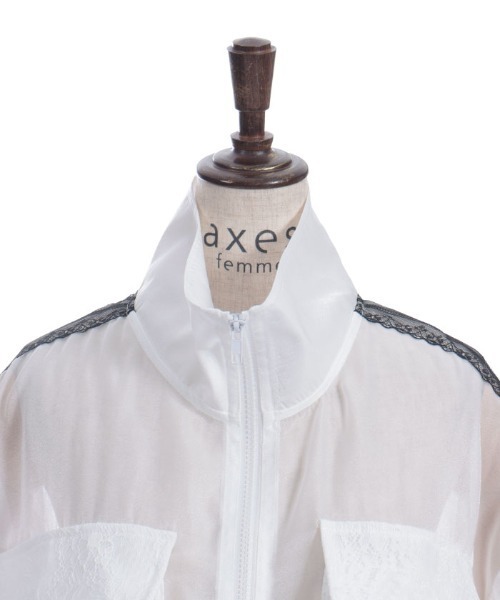 シアートラックジャケット（ブルゾン）｜axes femme（アクシーズファム