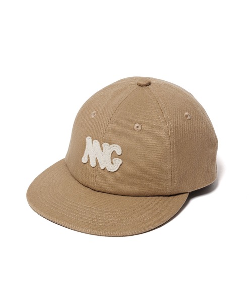 NANGA（ナンガ）の「CANVAS NNG LOGO CAP/キャンバス NNGロゴキャップ（キャップ・メンズ・レッド/ベージュ/ブラック/マルチ/カーキ/チャコール・FREE）」の3枚目の写真
