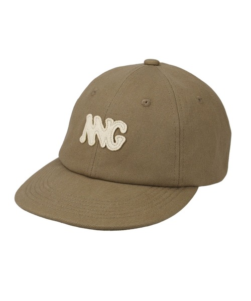 NANGA（ナンガ）の「CANVAS NNG LOGO CAP/キャンバス NNGロゴキャップ（キャップ・メンズ・レッド/ベージュ/ブラック/マルチ/カーキ/チャコール・FREE）」の4枚目の写真