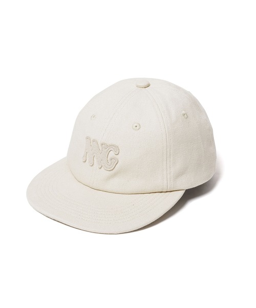 NANGA（ナンガ）の「CANVAS NNG LOGO CAP/キャンバス NNGロゴキャップ（キャップ・メンズ・レッド/ベージュ/ブラック/マルチ/カーキ/チャコール・FREE）」の6枚目の写真