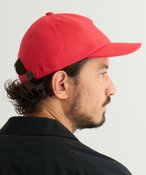NANGA（ナンガ）の「CANVAS NNG LOGO CAP/キャンバス NNGロゴキャップ（キャップ・メンズ・レッド/ベージュ/ブラック/マルチ/カーキ/チャコール・FREE）」の9枚目の写真