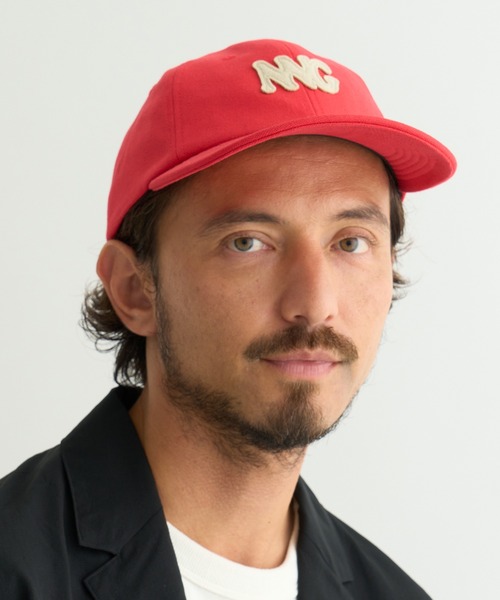 NANGA（ナンガ）の「CANVAS NNG LOGO CAP/キャンバス NNGロゴキャップ（キャップ・メンズ・レッド/ベージュ/ブラック/マルチ/カーキ/チャコール・FREE）」の7枚目の写真