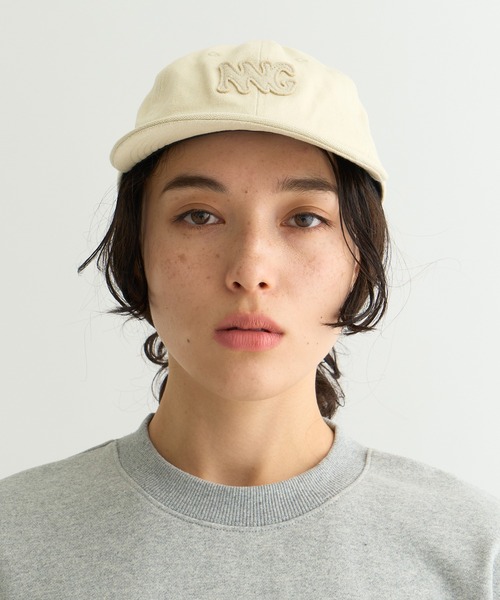 NANGA（ナンガ）の「CANVAS NNG LOGO CAP/キャンバス NNGロゴキャップ（キャップ・メンズ・レッド/ベージュ/ブラック/マルチ/カーキ/チャコール・FREE）」の11枚目の写真