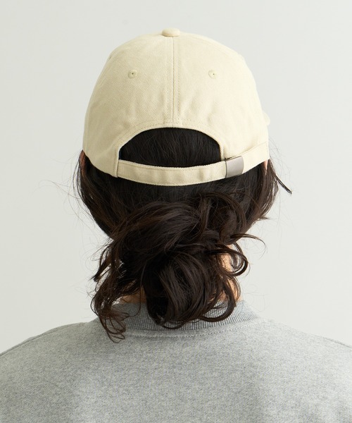 NANGA（ナンガ）の「CANVAS NNG LOGO CAP/キャンバス NNGロゴキャップ（キャップ・メンズ・レッド/ベージュ/ブラック/マルチ/カーキ/チャコール・FREE）」の13枚目の写真