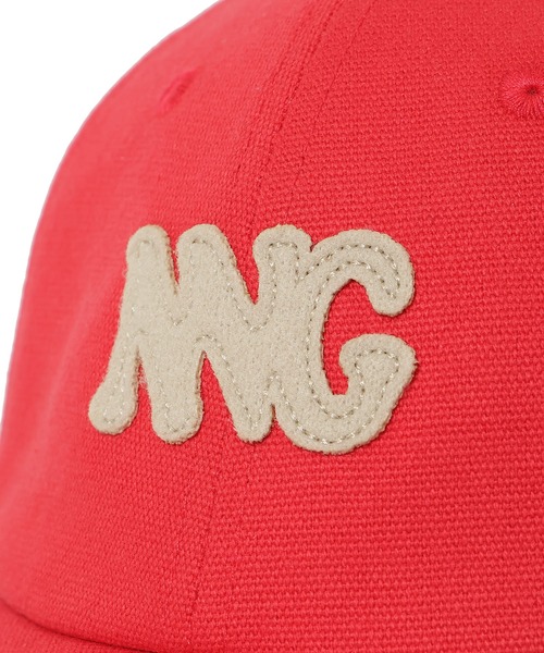 NANGA（ナンガ）の「CANVAS NNG LOGO CAP/キャンバス NNGロゴキャップ（キャップ・メンズ・レッド/ベージュ/ブラック/マルチ/カーキ/チャコール・FREE）」の20枚目の写真